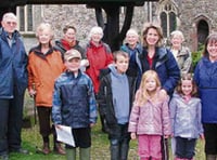 ‘A wet beating of the bounds’ at Upton Pyne