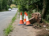 Driver ‘fighting for his life’ after road accident