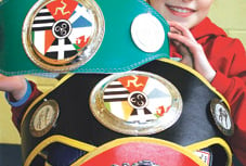 Marie (Aged 10) of North Tawton is a triple Thai Boxing champ