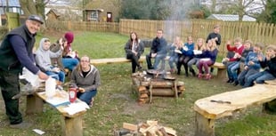 ‘Carving Community’ thanked at Brampford Speke School