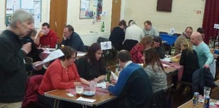 Quiz evening at Lapford