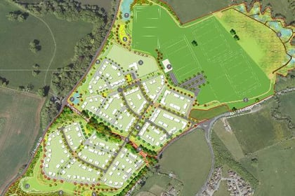 Housing density a sticking point for Pedlarspool homes plan near Crediton