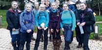 Chulmleigh pupils tackle annual Abbot’s Way Walk