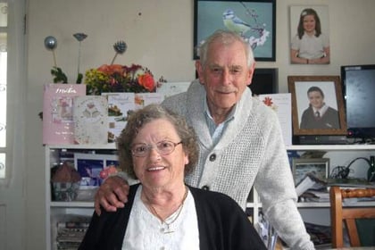 Newton St Cyres couple married for 58 years
