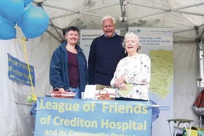 Crediton Hospital League of Friends still helping locally