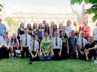 German exchange students enjoyed trip to Crediton