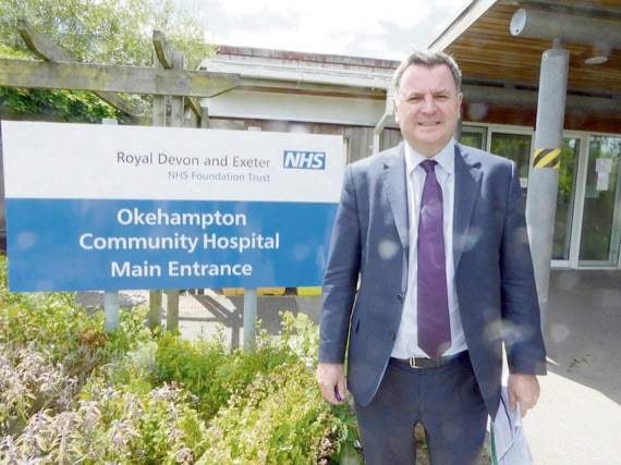 MP holds key meeting at Okehampton Hospital to discuss services