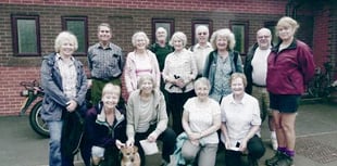 Crediton walk for Walk and Talk group