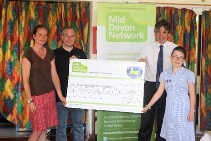 Mid Devon Business Network breakfast meeting raises money for Ugandan Primary School