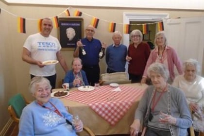 Crediton residential home hosts a German Cafe