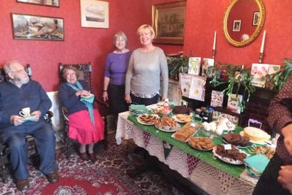 Coffee morning at Coldridge raised £205 for Macmillan Cancer Support