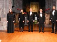 Performance by Russian choir raised £366 for Crediton church fund