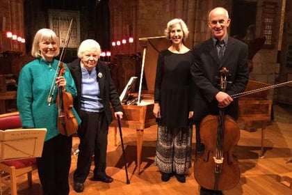 Isolde thanked for 20 years as chairman of concert society