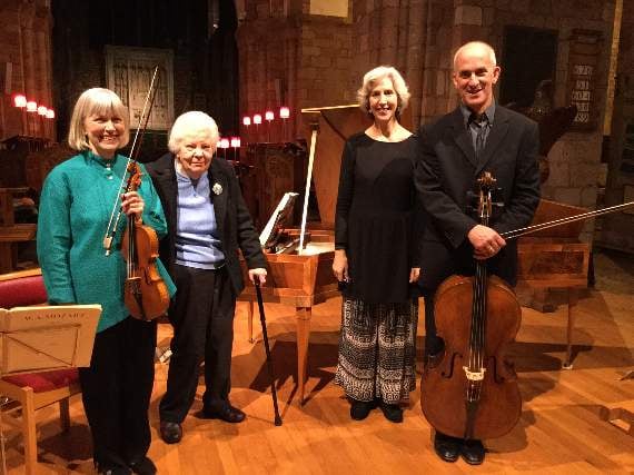 Isolde thanked for 20 years as chairman of concert society