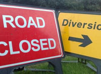 Road closure at Sandford for patching work