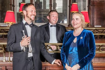 Gioisca Trio – the first St Boniface concert of the season in Crediton