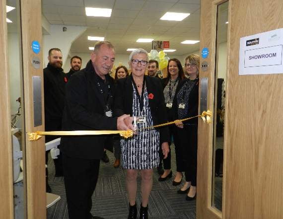 Local business opens new stairlift showroom in Crediton