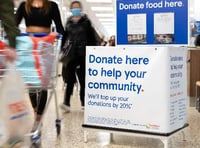 Crediton store gets new food donation point