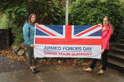 Crediton Town Council shows support for Armed Forces Week