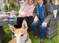 Fond farewell to Sandford priest, Paul, his wife Tracey and their dog Finn