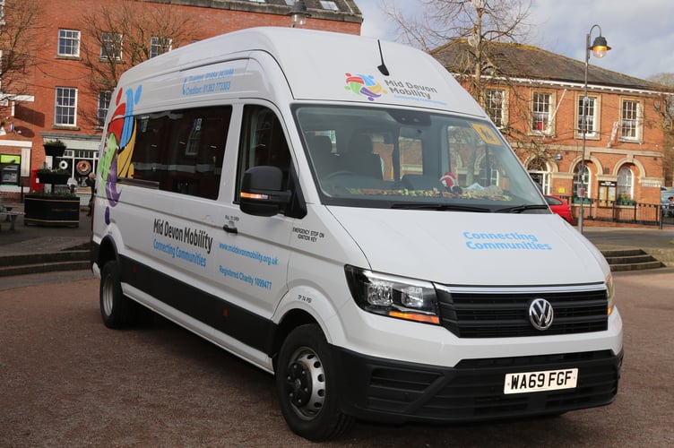 Could you become a car or minibus driver for Mid Devon Mobility?  AQ 5842
