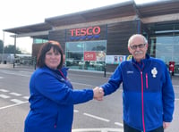 Amanda welcomed as Crediton Tesco’s community champion
