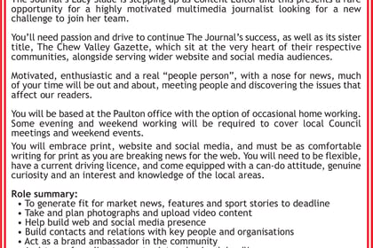 Could you be part of The Journal team?