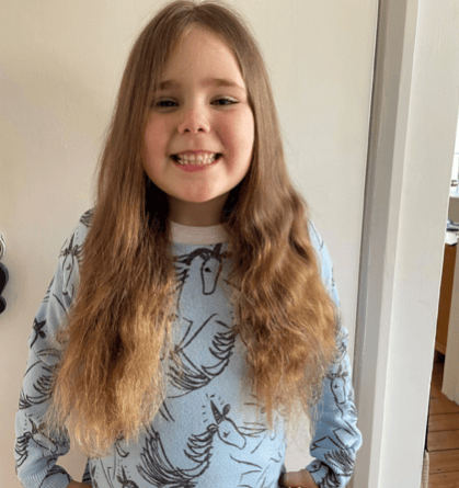 Evie-Mae (6), raising funds and hair cut for The Little Princess Trust ...