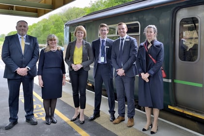Rail Minister impressed by the Dartmoor Line
