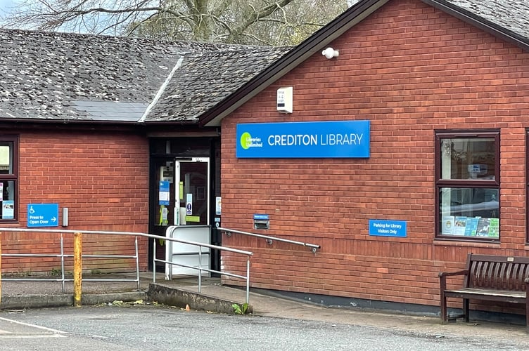 Crediton Library.  AQ 5939