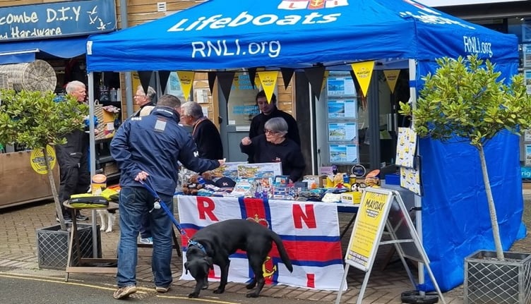 RNLI Salcombe stand