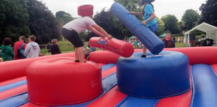 Busy times at Crediton Congregational Church Fun Day