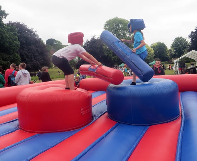 Busy times at Crediton Congregational Church Fun Day