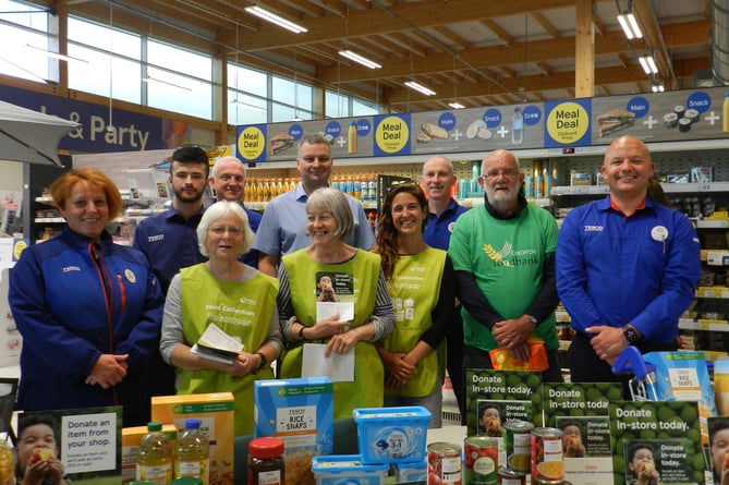 Tesco food collection