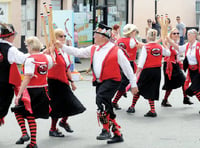 Colebrooke Women’s Institute members ‘have-a-go’ at morris dancing
