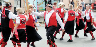 Colebrooke Women’s Institute members ‘have-a-go’ at morris dancing
