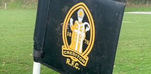 Crediton RFC extended their winning run at Wellington
