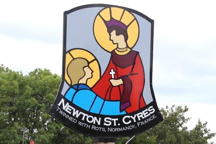 Newton St Cyres walk for Crediton Walk and Talk members
