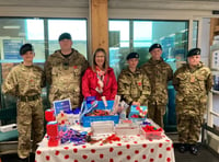 Poppy Appeal at Crediton Tesco 