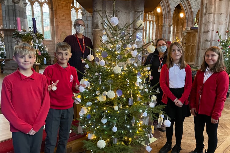 The Hayward’s School tree at last year’s festival.
