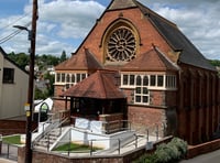 Palm crosses distributed at Crediton Methodist Church
