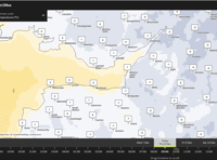 Temperatures plummet in local area