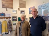 Crediton artists work for sale in aid of Rotary shelter boxes
