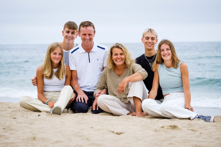 Dean Mooney and family.
