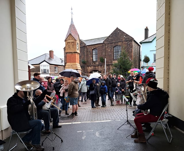 North Tawton Carols in the Square raises £590