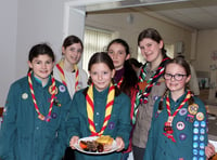 Tedburn and Cheriton Explorer Scout fundraising for World Jamboree