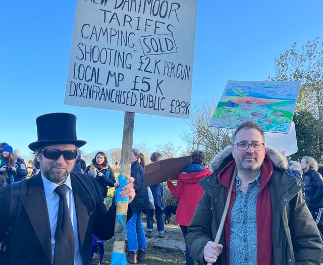 Were you there? See pictures of the Dartmoor protest