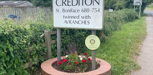 Crediton signs go missing