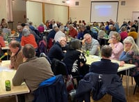 Almost £1,000 raised at Crediton Connect Quiz Night
