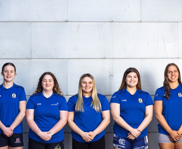 South West female players dominate England U18 Rugby selection 
